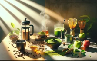 Matcha Vs Coffee blog 1