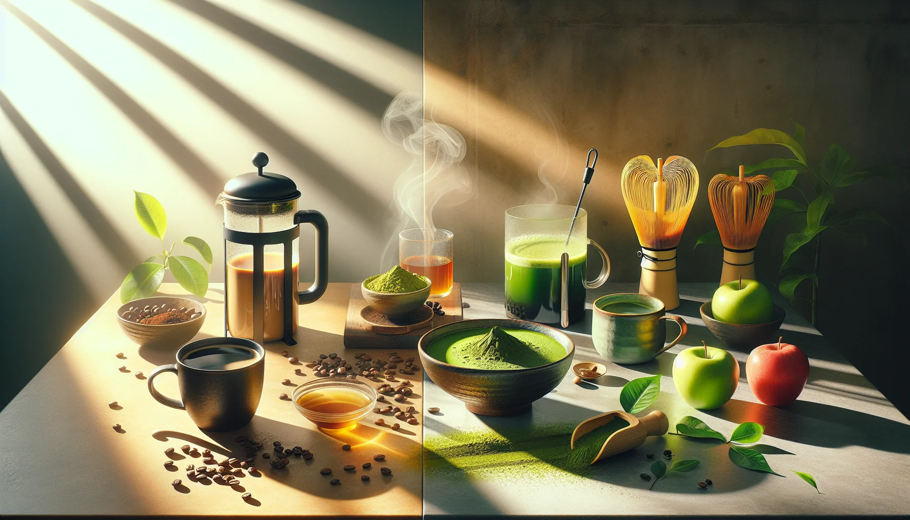 Matcha Vs Coffee blog 1